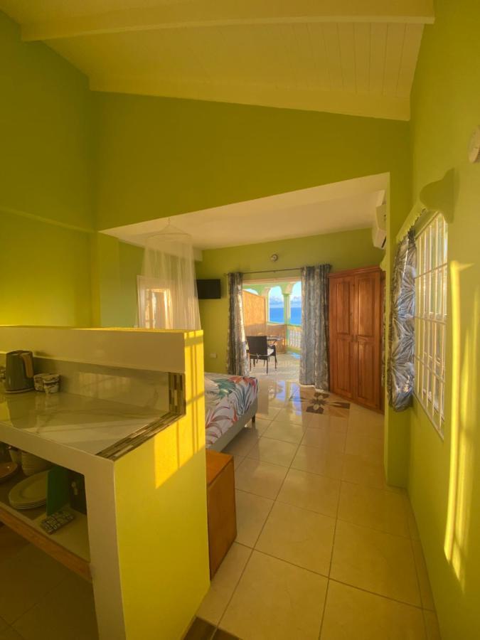 Laborie Greenhouse On The Hill, Sea View Studio Apartment מראה חיצוני תמונה