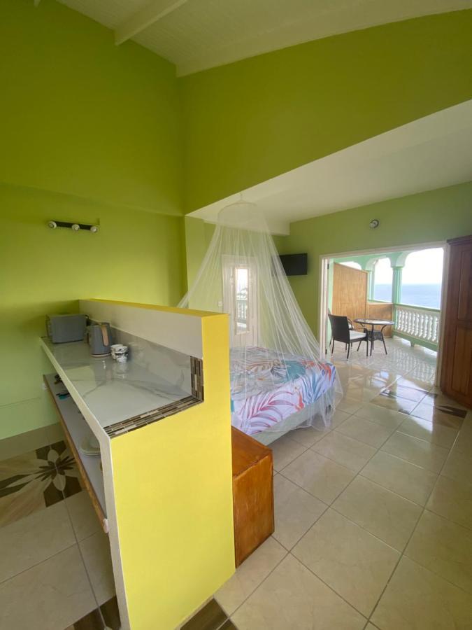Laborie Greenhouse On The Hill, Sea View Studio Apartment מראה חיצוני תמונה