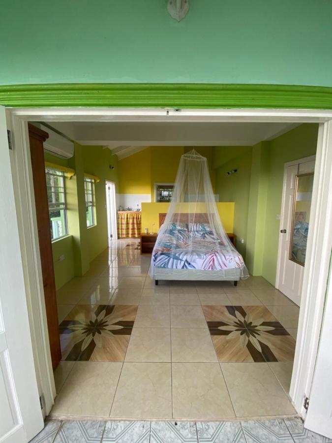Laborie Greenhouse On The Hill, Sea View Studio Apartment מראה חיצוני תמונה